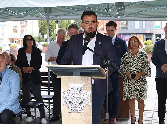 Z okazji jubileuszu lęborscy harcerze z nowym 66489