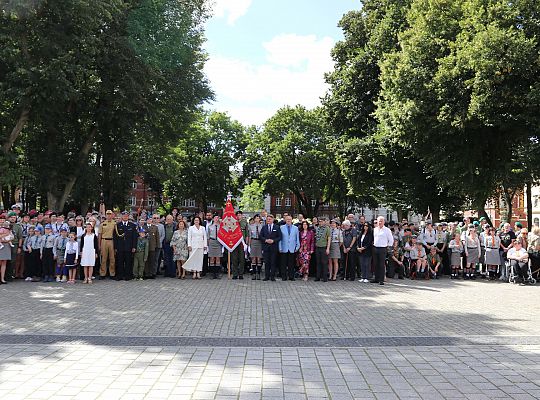 Z okazji jubileuszu lęborscy harcerze z nowym 66493