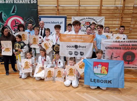 Sukces lęborskich karateków w ogólnopolskim 68172