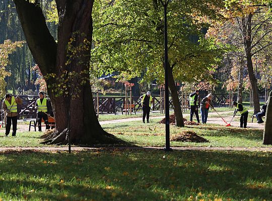 Dbają o porządek na skwerach i w parkach 68520