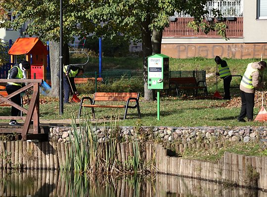Dbają o porządek na skwerach i w parkach 68529