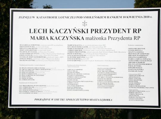 Modlitwa za śp. Ofiary katastrofy 2099