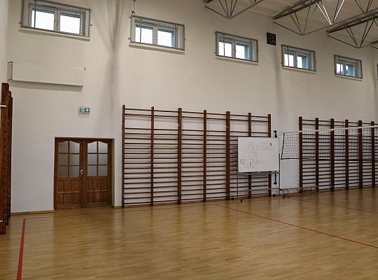 Sala gimnastyczna w SP 8 po modernizacji – lepsze 69362