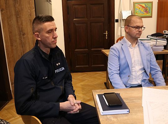 W ratuszu o poprawie bezpieczeństwa drogowego przy 69613