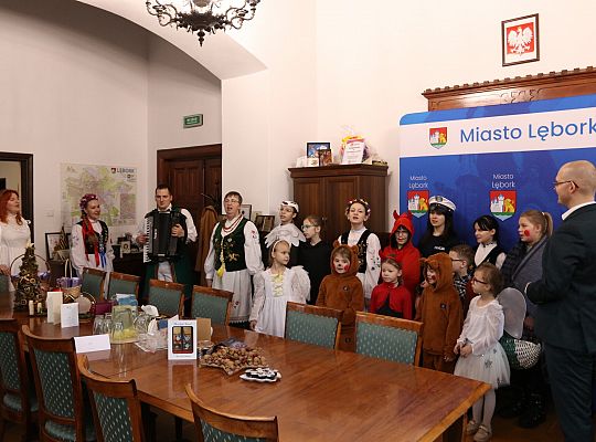 „Levino” z życzeniami dla burmistrza 70574