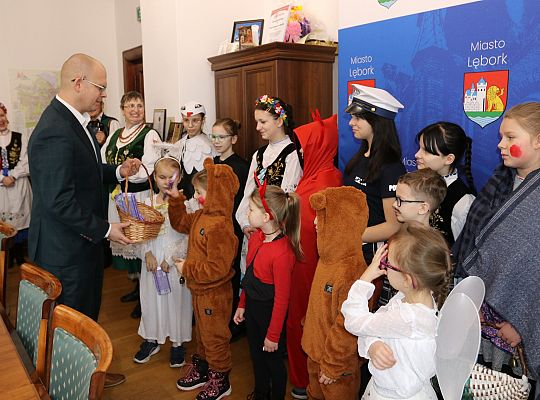 „Levino” z życzeniami dla burmistrza 70578