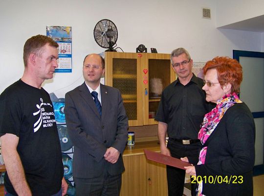 Podziękowanie za bohaterską postawę 2163
