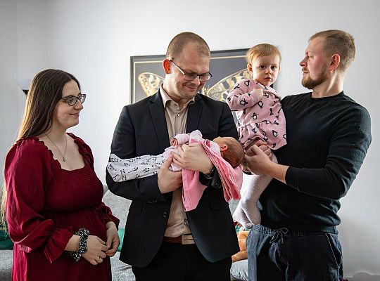 Burmistrz z wizytą i wyprawką dla pierwszej 70820