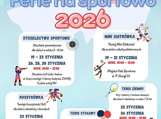 Ferie zimowe 2026 w Lęborku - kino, sport, kultura 71009