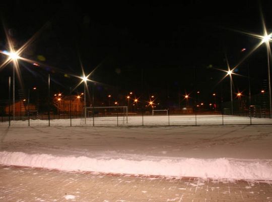 Oświetlenie boiska przy Gimnazjum nr 2 160