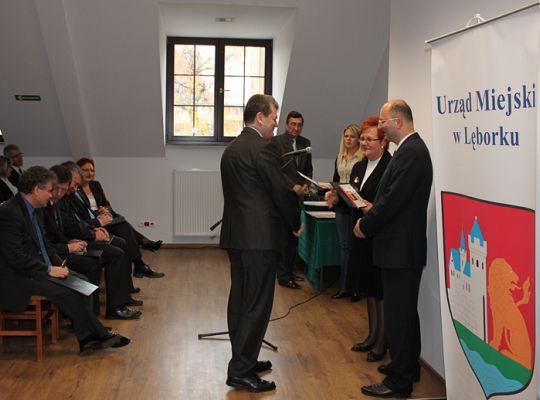 Podziękowania za współpracę z Radą Miejską  2799