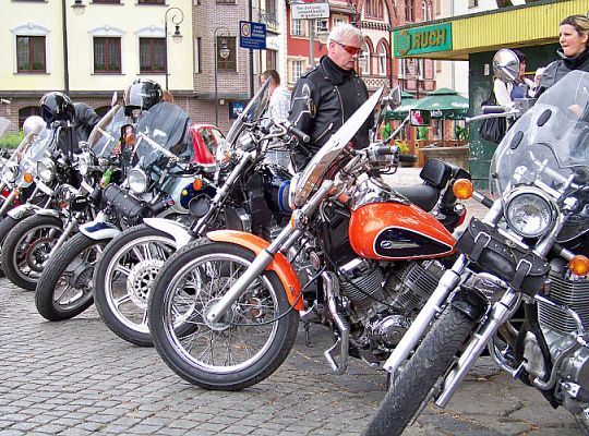 Parada motocykli odwiedziła Lębork 3134