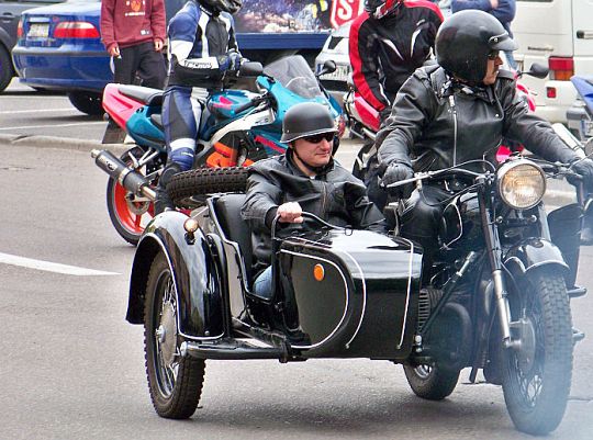 Parada motocykli odwiedziła Lębork 3140