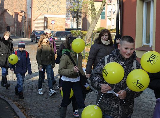 Piesza wyprawa po Lęborku. Pogoda dopisała, humory 3861