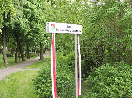Park im. Marii i Lecha Kaczyńskich otwarty 4383