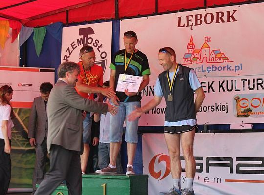 Biegacz z Lęborka wygrał nasz maraton 4663