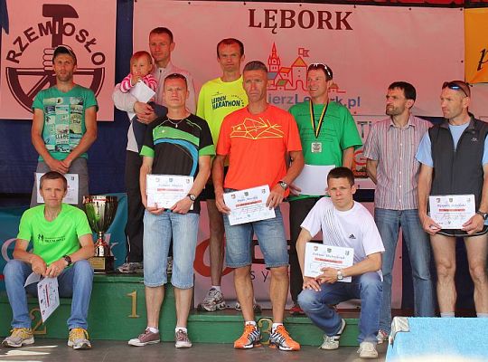 Biegacz z Lęborka wygrał nasz maraton 4657