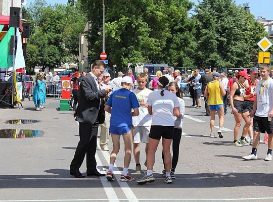 Biegacz z Lęborka wygrał nasz maraton 4642