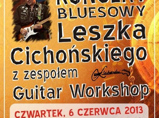 Bluesowy wirtuoz gitary zagra w Lęborku 5664