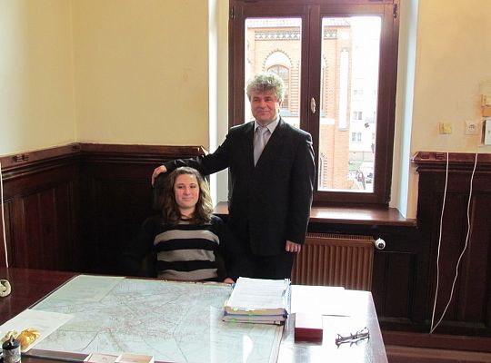 Przyszli dziennikarze „przepytali” burmistrza 7648