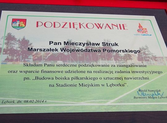 Otwarcie nowego boiska na Stadionie Miejskim 7767