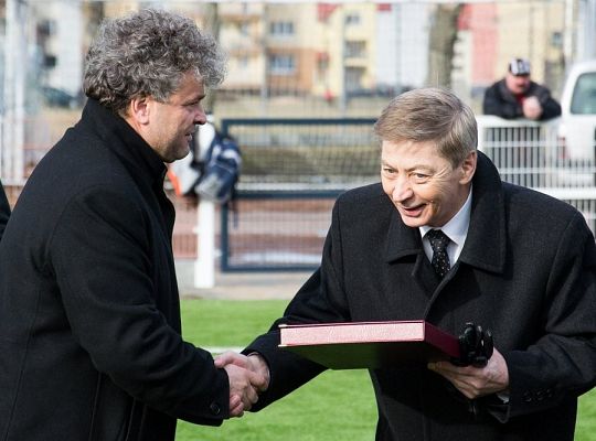 Otwarcie nowego boiska na Stadionie Miejskim 7768