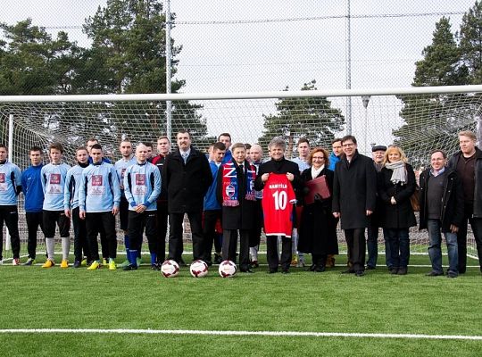 Otwarcie nowego boiska na Stadionie Miejskim 7776