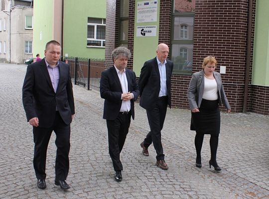 Przedstawiciele NMF Group z wizytą u Burmistrza 8154