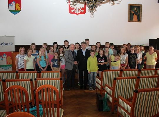 Uczniowie ze Stralsundu z wizytą u lęborskich 8307