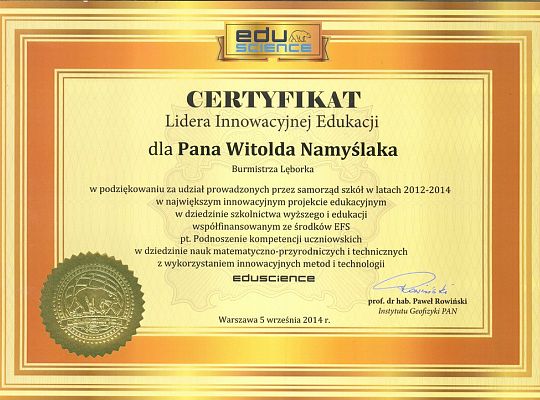 Eduscience z wizytą w Ratuszu 10403