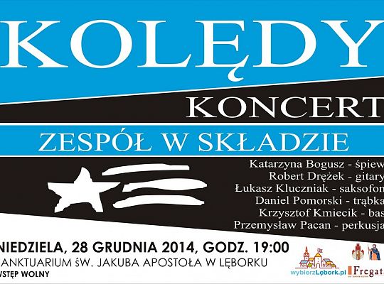 Muzycy Luxtorpedy zagrają kolędy w Lęborku 10515