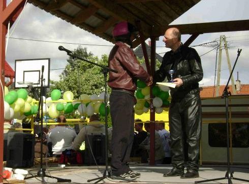 Burmistrz na motocyklu 569
