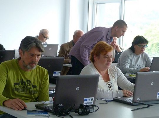 Uroczyste wręczenie certyfikatów w projekcie 13287