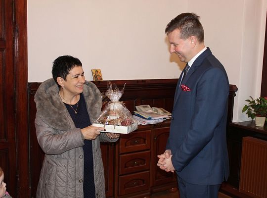 Świąteczna wizyta w ratuszu 13781