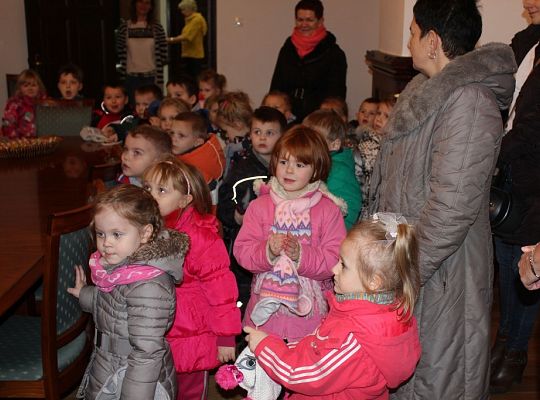 Świąteczna wizyta w ratuszu 13782