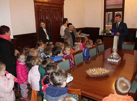 Świąteczna wizyta w ratuszu 13783