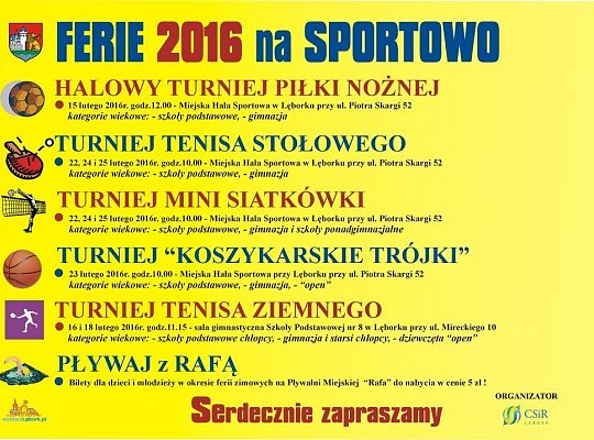 Rozpoczęły się ferie! 13954