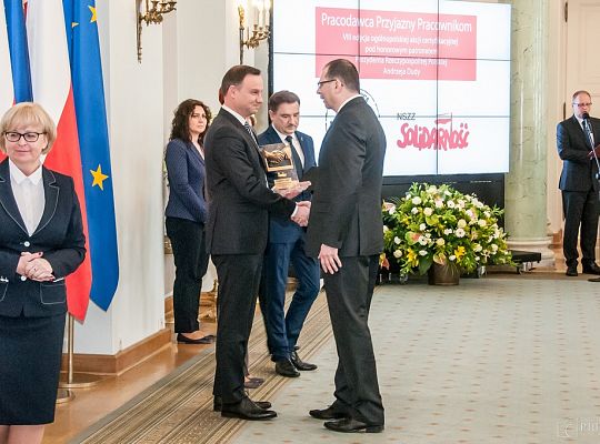 MPWiK odebrał certyfikat "Pracodawca 14420