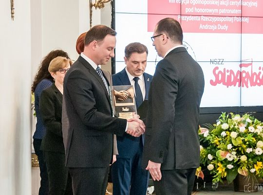 MPWiK odebrał certyfikat "Pracodawca 14422