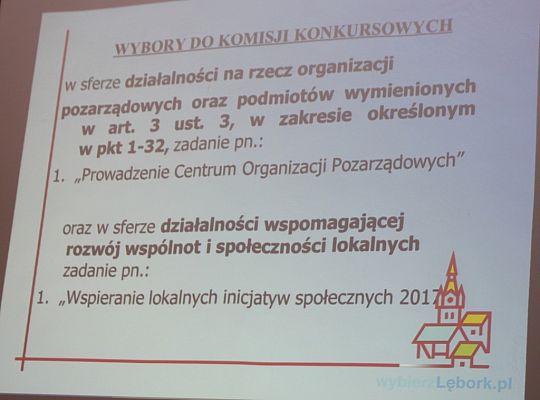 Wybór składu komisji grantowych i szkolenie dla 17343