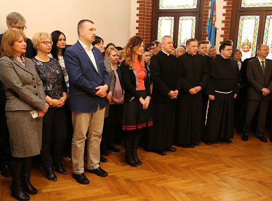 Kolęda Biskupa w ratuszu 17603