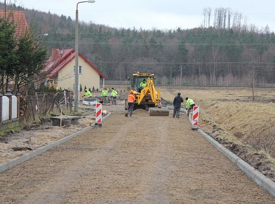 Ciężki sprzęt na ulicy Generała Stanisława Maczka 18130