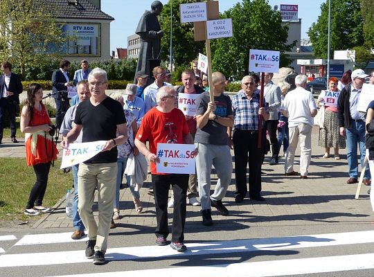 Protest w sprawie budowy drogi ekspresowej S6 19121