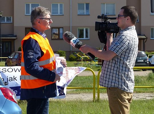 Protest w sprawie budowy drogi ekspresowej S6 19134