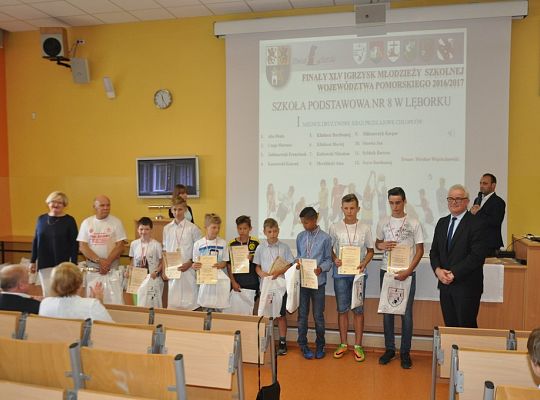 Podsumowanie sportowej rywalizacji szkół Powiatu 19621