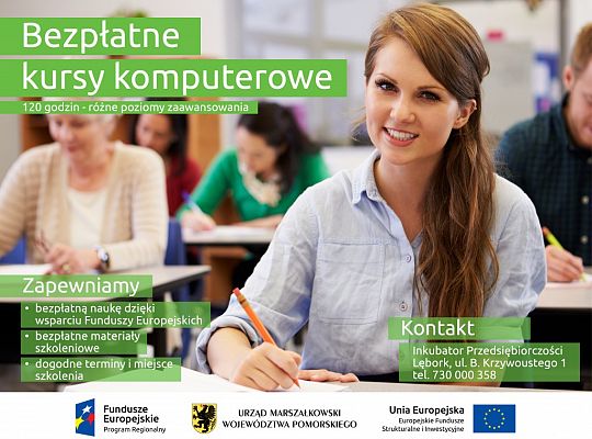 Bezpłatne kursy językowe i komputerowe w 20504