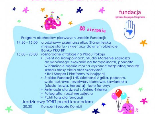 1. urodziny Fundacji Lęborskie Hospicjum 20591