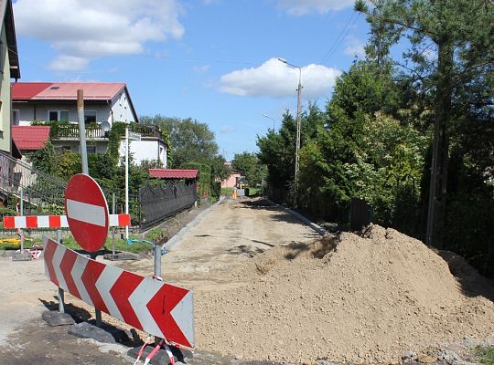 Chojnicka boczna w budowie 20676