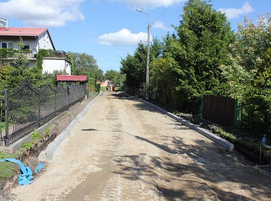 Chojnicka boczna w budowie 20675