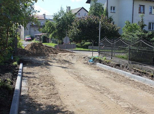 Chojnicka boczna w budowie 20677